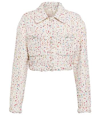 Giacca cropped in tweed | Valentino