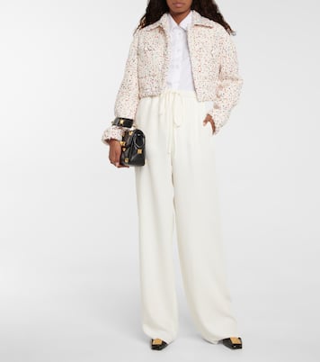 Giacca cropped in tweed | Valentino