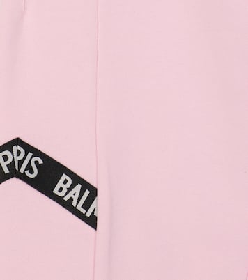 Pantaloni sportivi in cotone con logo | Balmain Kids