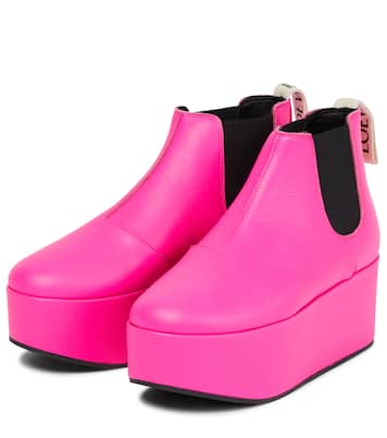 Botas Chelsea de piel con cuña | Loewe