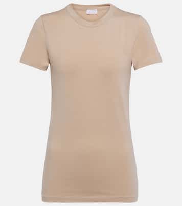 Camiseta en mezcla de algodón | Brunello Cucinelli