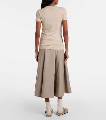 Camiseta en mezcla de algodón | Brunello Cucinelli