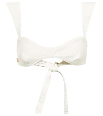 Denim bralette | Magda Butrym