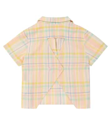 Kangaroo checked cotton shirt | The Animals Observatory