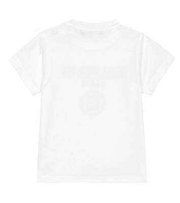 Baby logo cotton T-shirt | Balmain Kids