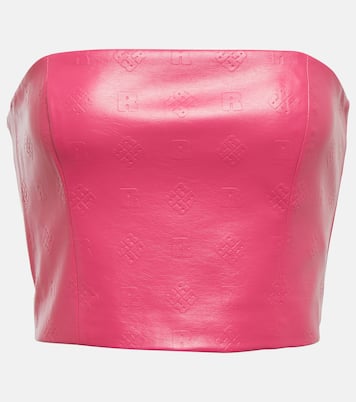 Bustier Emili aus Lederimitat | Rotate