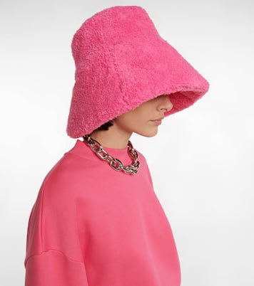 Faux fur bucket hat | Ruslan Baginskiy