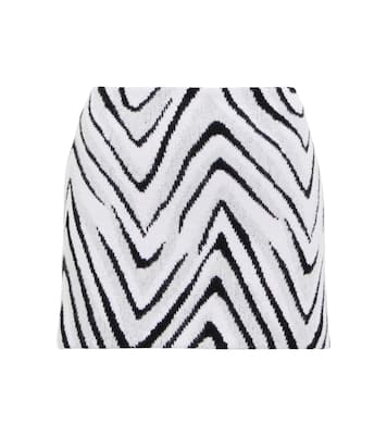 Minifalda en jacquard mezcla de lana | Missoni