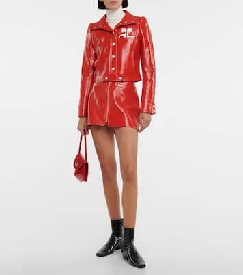 Minigonna in similpelle | Courrèges
