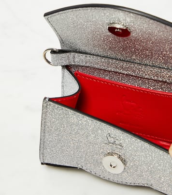 Borsa a spalla Loubi54 Mini con glitter | Christian Louboutin