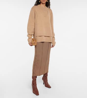 Jersey convertible en mezcla de lana | Christopher Esber