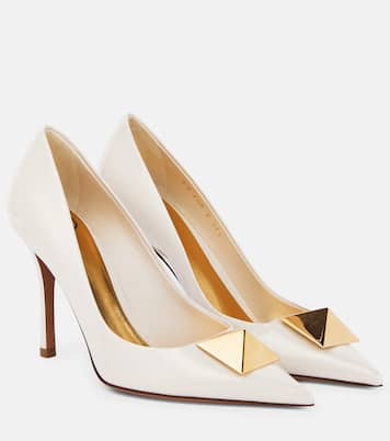 Escarpins One Stud en cuir verni | Valentino Garavani
