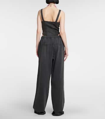Cotton jersey bodysuit | Acne Studios