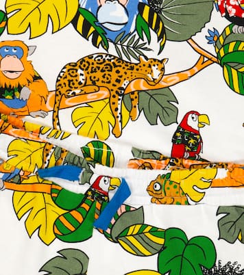 Printed cotton sweatshirt and shorts set | Stella McCartney Kids