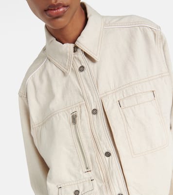 Veste Pearl en jean | Isabel Marant