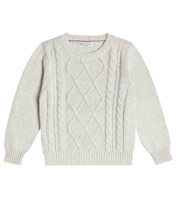 Pull en coton | Brunello Cucinelli Kids