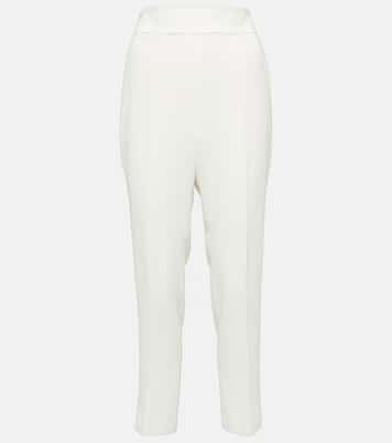 Bridal - Pantaloni regular in cady | Max Mara