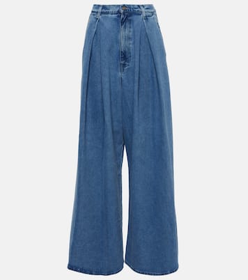 Jeans anchos de tiro alto | Giuseppe di Morabito