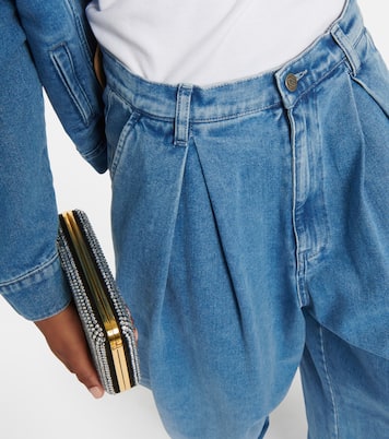 Jeans anchos de tiro alto | Giuseppe di Morabito