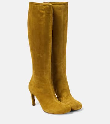 Suede knee-high boots | Dries Van Noten