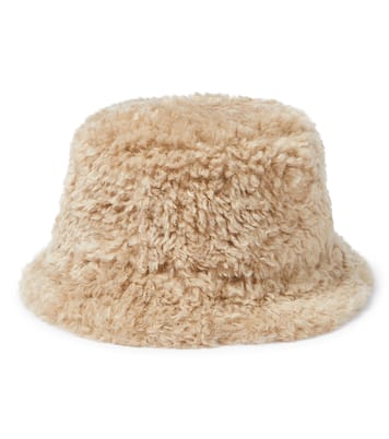 Faux shearling bucket hat | Paade Mode