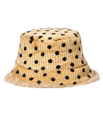 Faux shearling bucket hat | Paade Mode