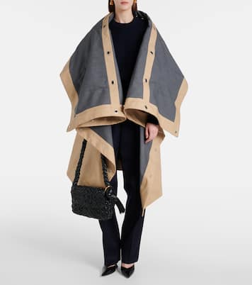 Capa de algodón y lana | Bottega Veneta