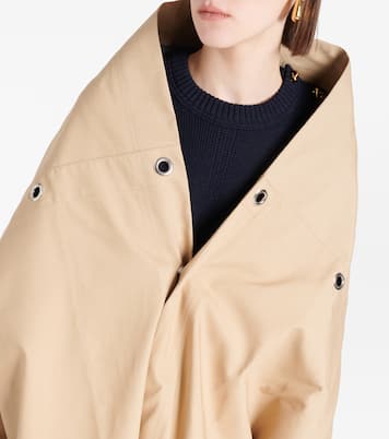 Capa de algodón y lana | Bottega Veneta