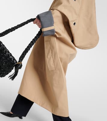 Capa de algodón y lana | Bottega Veneta