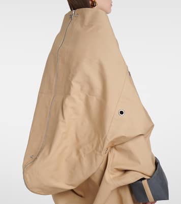Capa de algodón y lana | Bottega Veneta