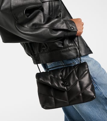 Sac Puffer Toy en cuir | Saint Laurent