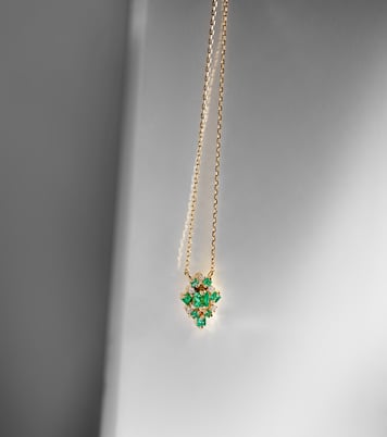 Collier en or 18 ct, émeraudes et diamants | Suzanne Kalan