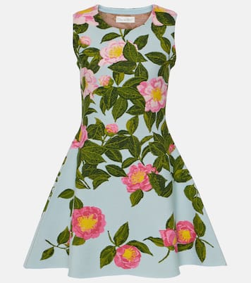 Bedrucktes Minikleid | Oscar de la Renta