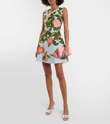 Bedrucktes Minikleid | Oscar de la Renta