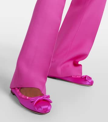 Rockstud embellished ballet flats | Valentino Garavani