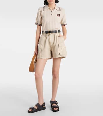 Sandalen aus Leder | Miu Miu