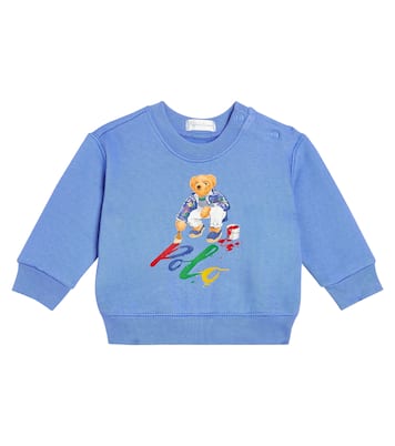 Baby Polo Bear cotton-blend sweatshirt | Polo Ralph Lauren Kids