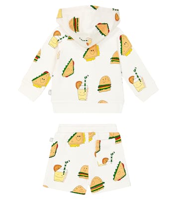 Baby - Felpa e shorts in cotone | Stella McCartney Kids