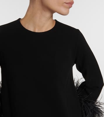 Bluse mit Federn | Valentino