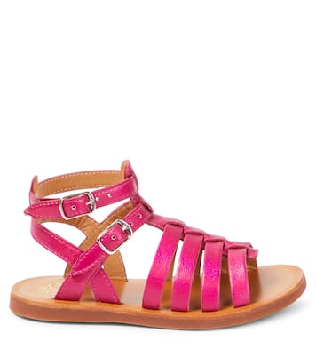 Sandali Plagette Gladiator in pelle | Pom d'Api