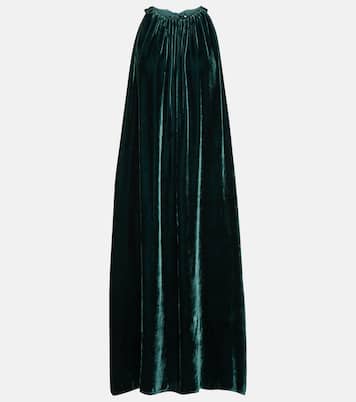 Abito midi Maren in velluto | Velvet