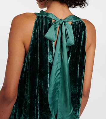 Abito midi Maren in velluto | Velvet