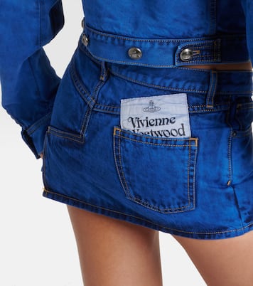Minigonna di jeans a vita bassa | Vivienne Westwood