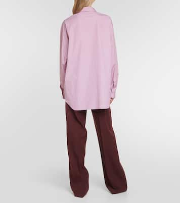 Camicia oversize Attica in popeline di cotone | The Row