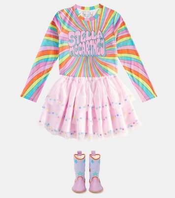 Longsleeve aus Tüll | Stella McCartney Kids