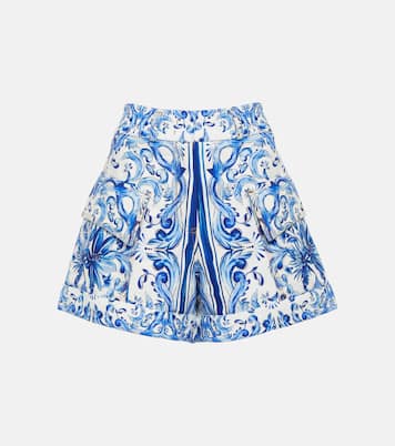 Garden Tiles cotton shorts | Farm Rio
