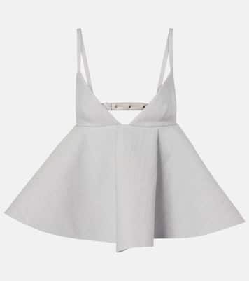 Top Le Haut Vela con peplo | Jacquemus