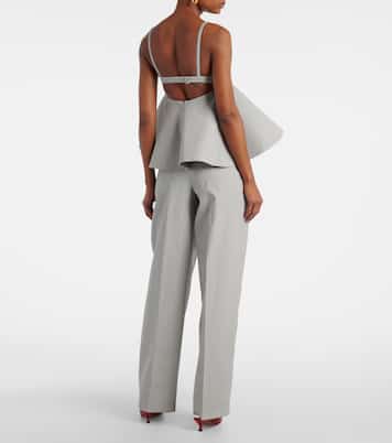 Top Le Haut Vela con peplo | Jacquemus
