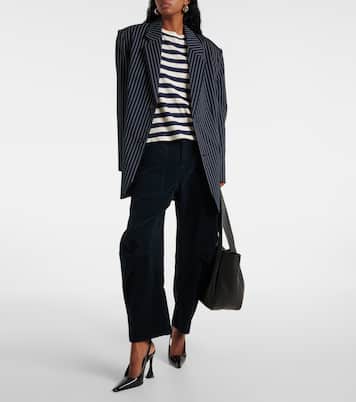 Brady striped cotton T-shirt | Nili Lotan