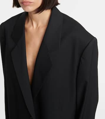 Oversize-Mantel Primat aus Wolle | The Row